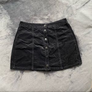 Brandy Melville Velvet Skirt
